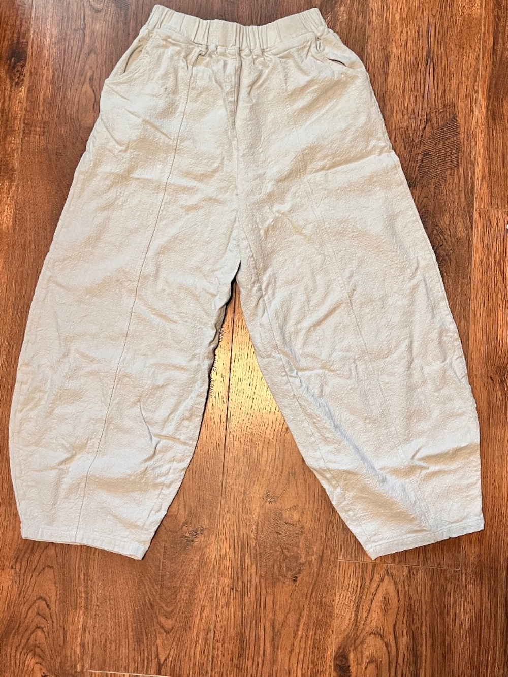Light Blue Balloon Pants